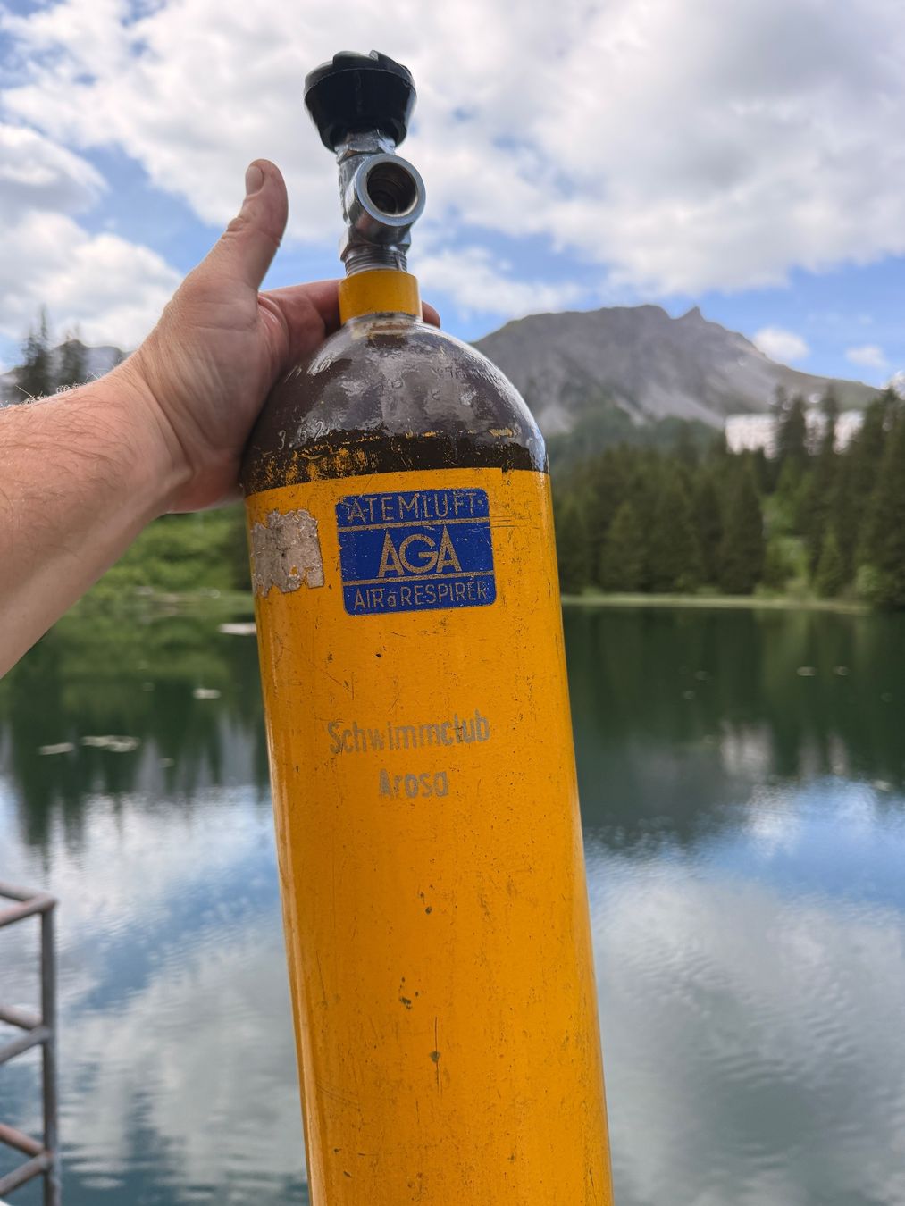 Bombole da sub: Tauchflaschen Vintage – Usato da Arosa venduto da Pascal_Arosa 2