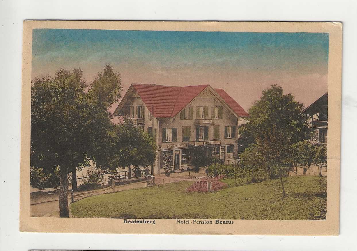 Ansichtskarten: Beatenberg, 1921 – Gebraucht aus Spiez von Niesen20
