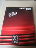 PEUGEOT PRESSE MAPPE MOTORSHOW ESSEN 89