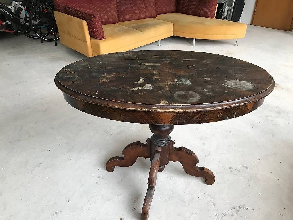 Tavoli: Tisch antik oval 110x75 cm Höhe 78 cm – Usato da Mönchaltorf venduto da hol_jm5h