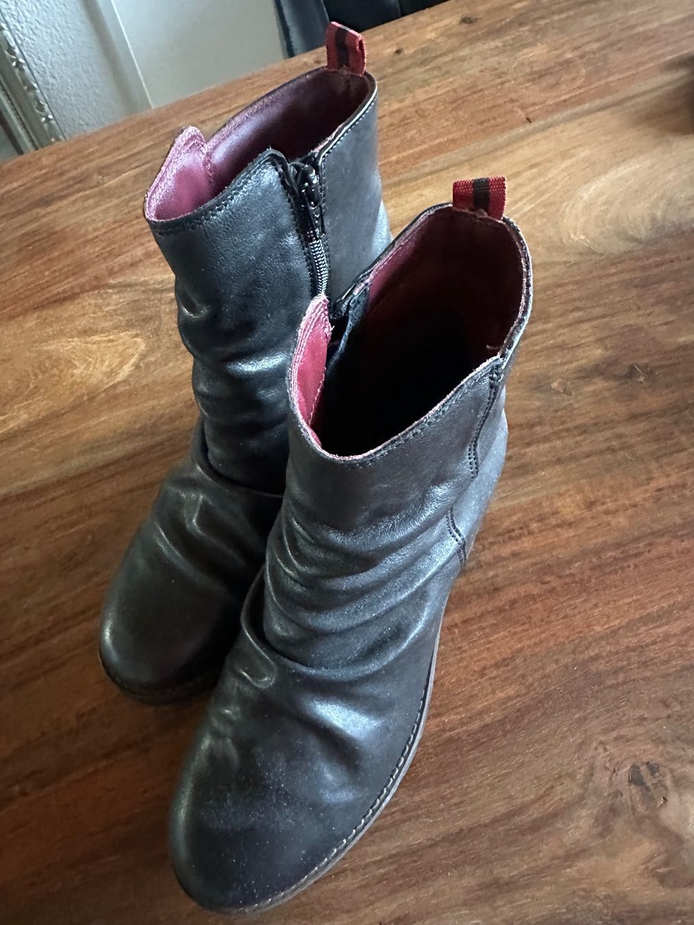 Scarpe da donna: Leder Stiefelette, 39, neu – Usato da Au ZH venduto da fortschreiter 1