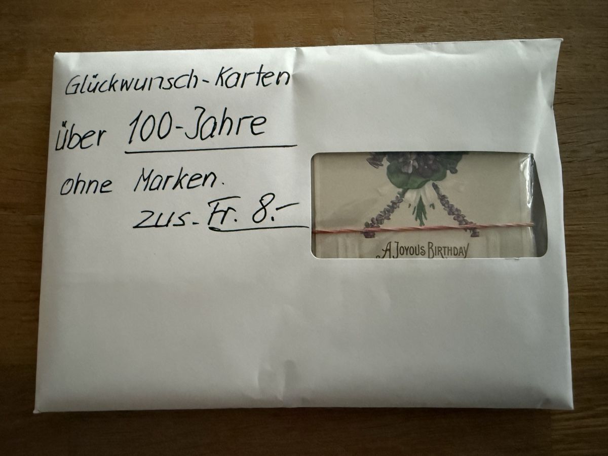 Cartoline: Konvolut Grusskarten alt ohne Marken – Usato da Goldach venduto da Messerguru 9
