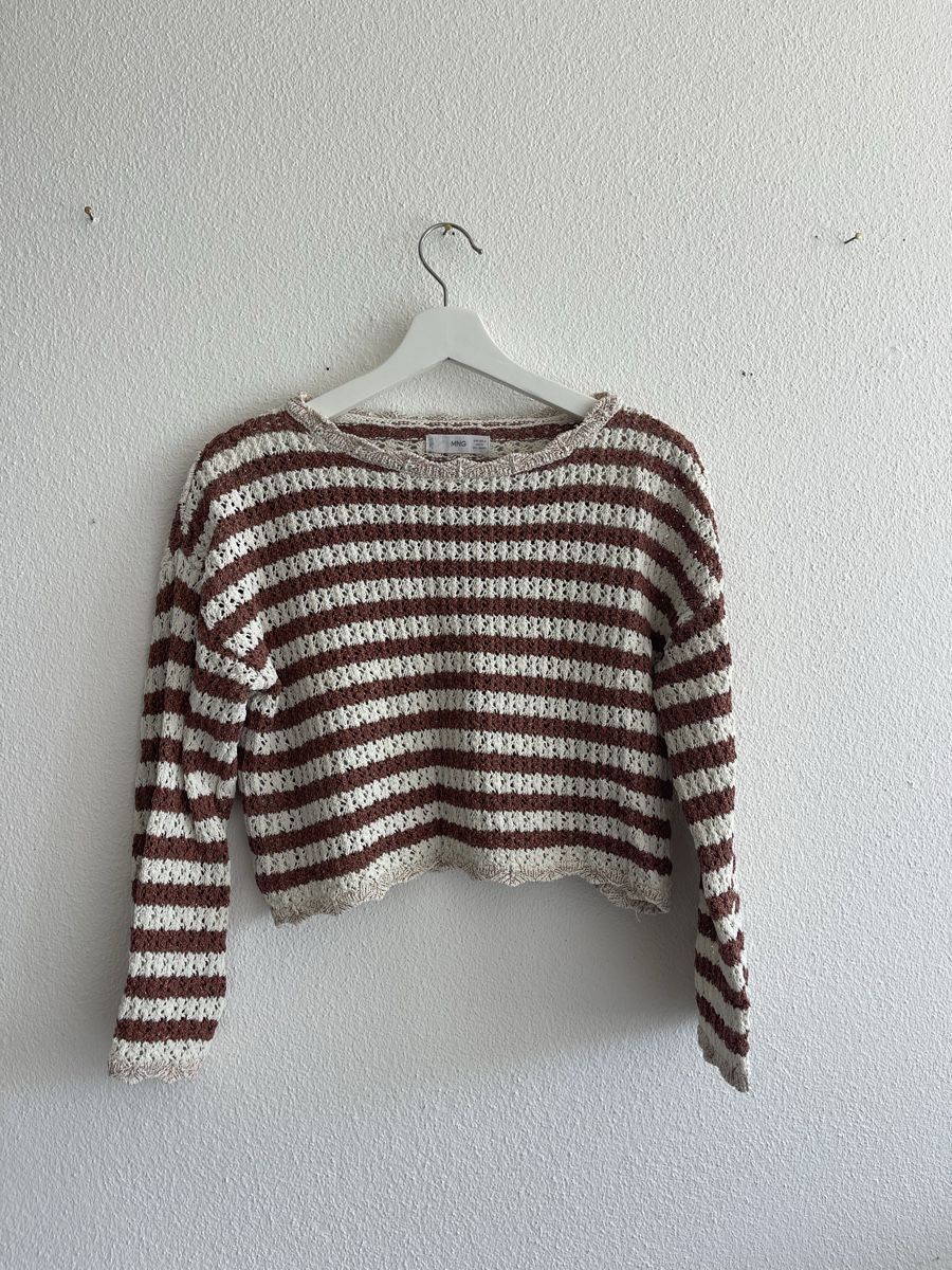 Mango Maglioni & Felpe: Pullover MNG Damen gestreift Grösse M guter Zustand – Usato da Uster venduto da lot_mz9l