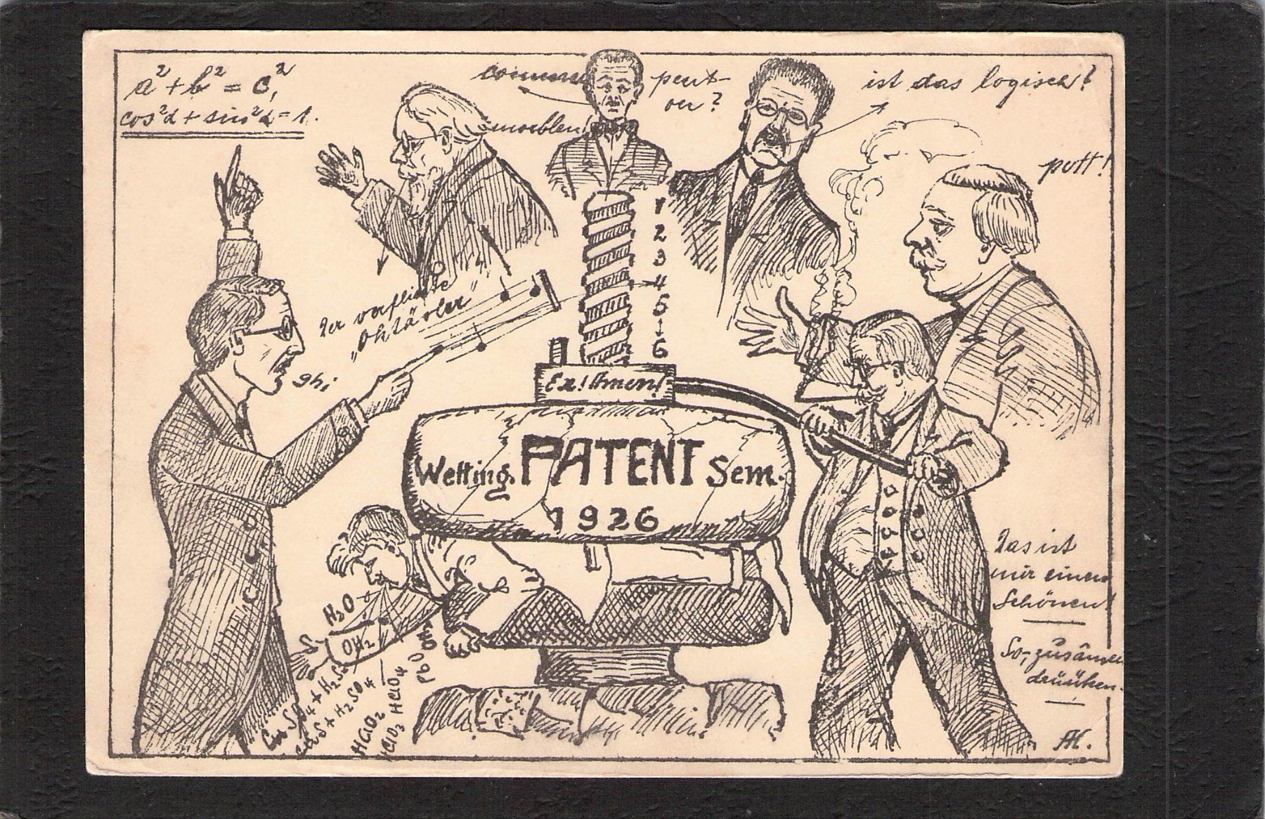 Cartoline postali: Studentenkarte : Wettingen AG 1926 – Usato da Reichenburg venduto da ibiza18