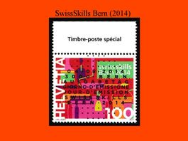 Vollstempel-Marke "SwissSkills Bern" (2014)