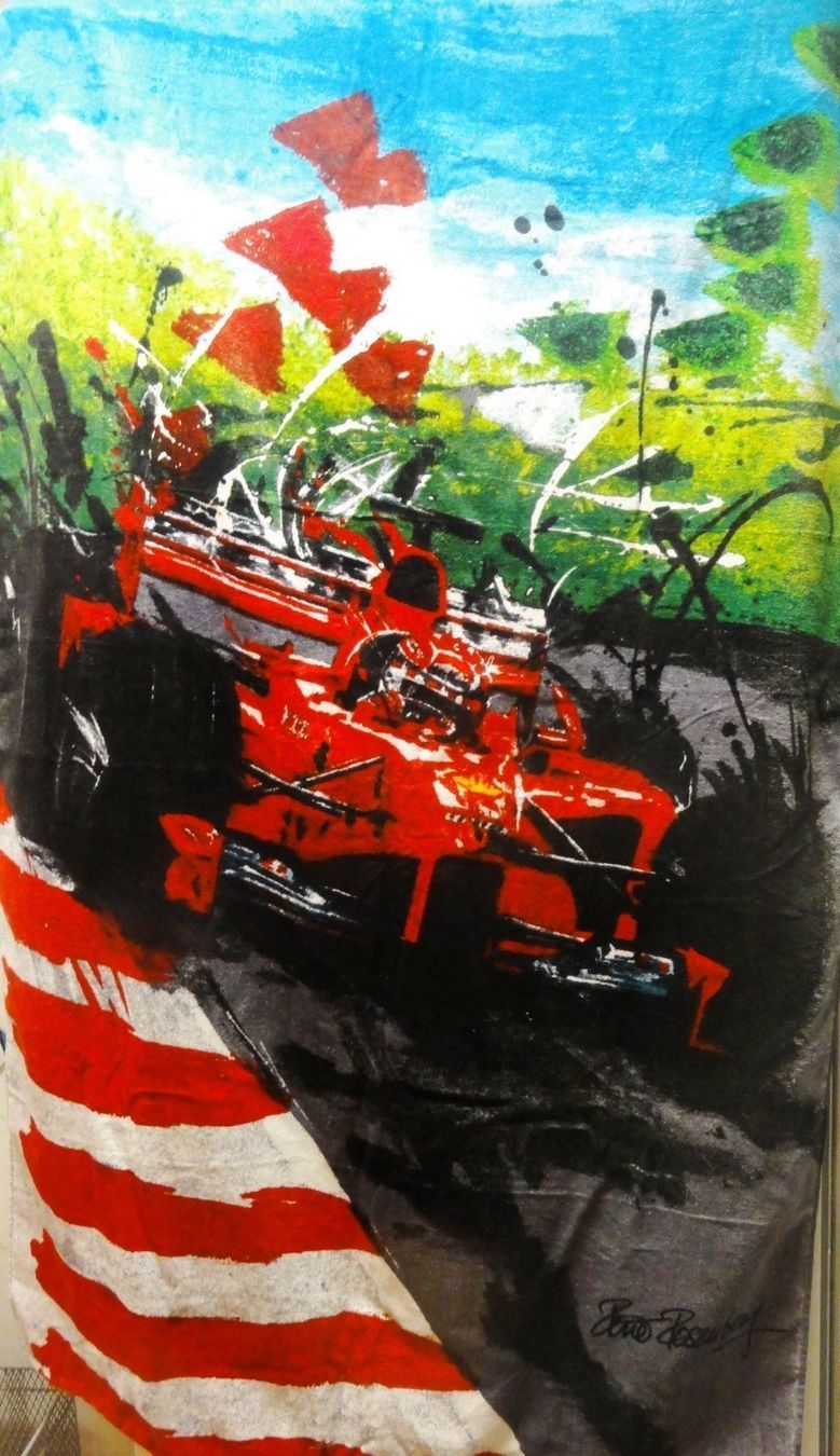 Teli da bagno: Ferrari Design Badetuch – Nuovo e nell'imballaggio originale da Ettingen venduto da campione_1