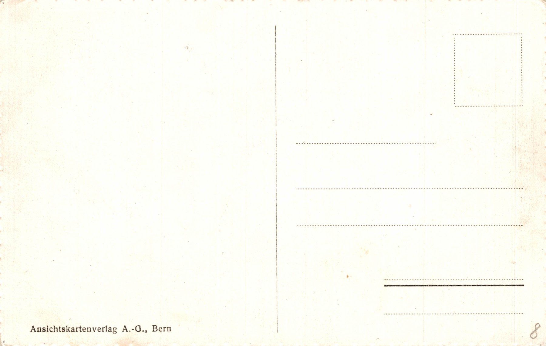 Cartoline postali: Thun - Freienhofgasse mit Rosengarten – Usato da Bronschhofen venduto da Astore 1