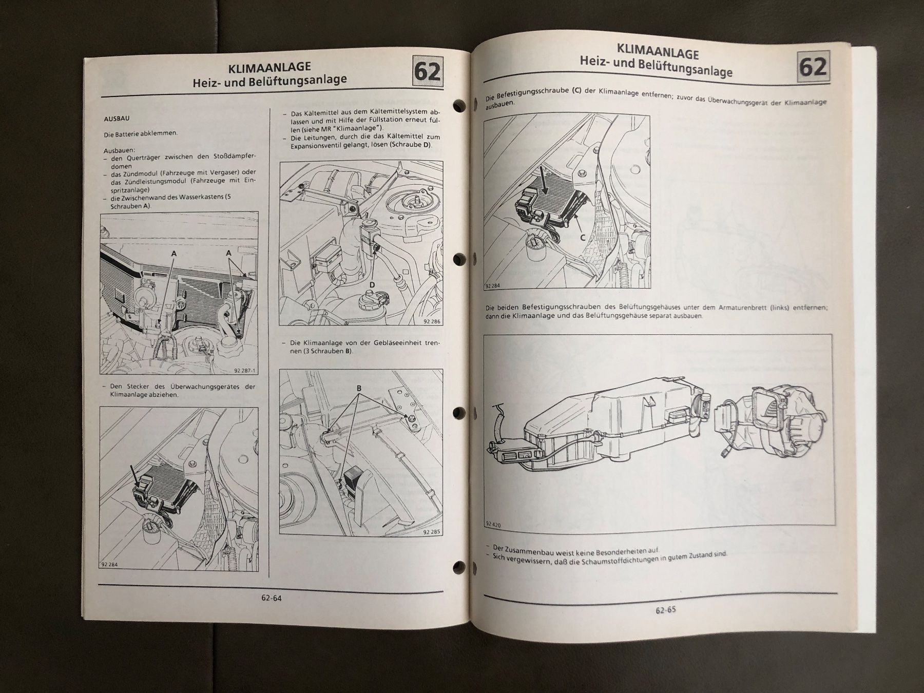 Libri: Buch Renault 19 MR 293 Klimatisierung – Usato da Nunningen venduto da anclaudia 7