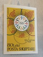 Albanien Briefmarke, Olympia 1994, 80 Lekë