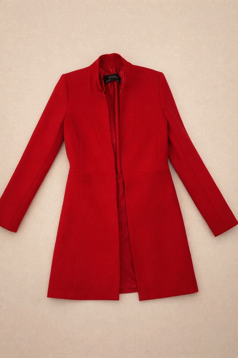 Zara Giacche: MANTEAU BLAZER ROUGE ZARA – Nuovo (secondo la descrizione) da Lausanne venduto da KeNaChic 2