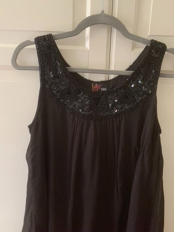 Vestiti: Schwarzes Kleid mit Pailletten - S – Usato da Zürich venduto da Sera.13 2