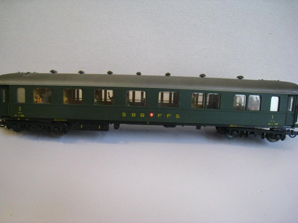 Metropolitan Modelleisenbahnen: Metrop, 5 Wagen-Set der SBB RIC, mit Kurzkupplungskinematik – Gebraucht aus Buchs ZH von swiss-train 5