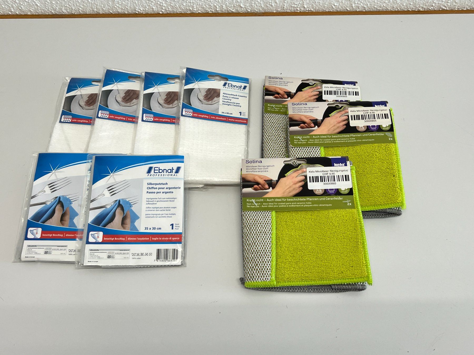 Prodotti di pulizia: ABVERKAUF - Posten Reinigungstücher - 9 Pack – Nuovo e nell'imballaggio originale da Altstätten SG venduto da hier-kauf-ich-ein