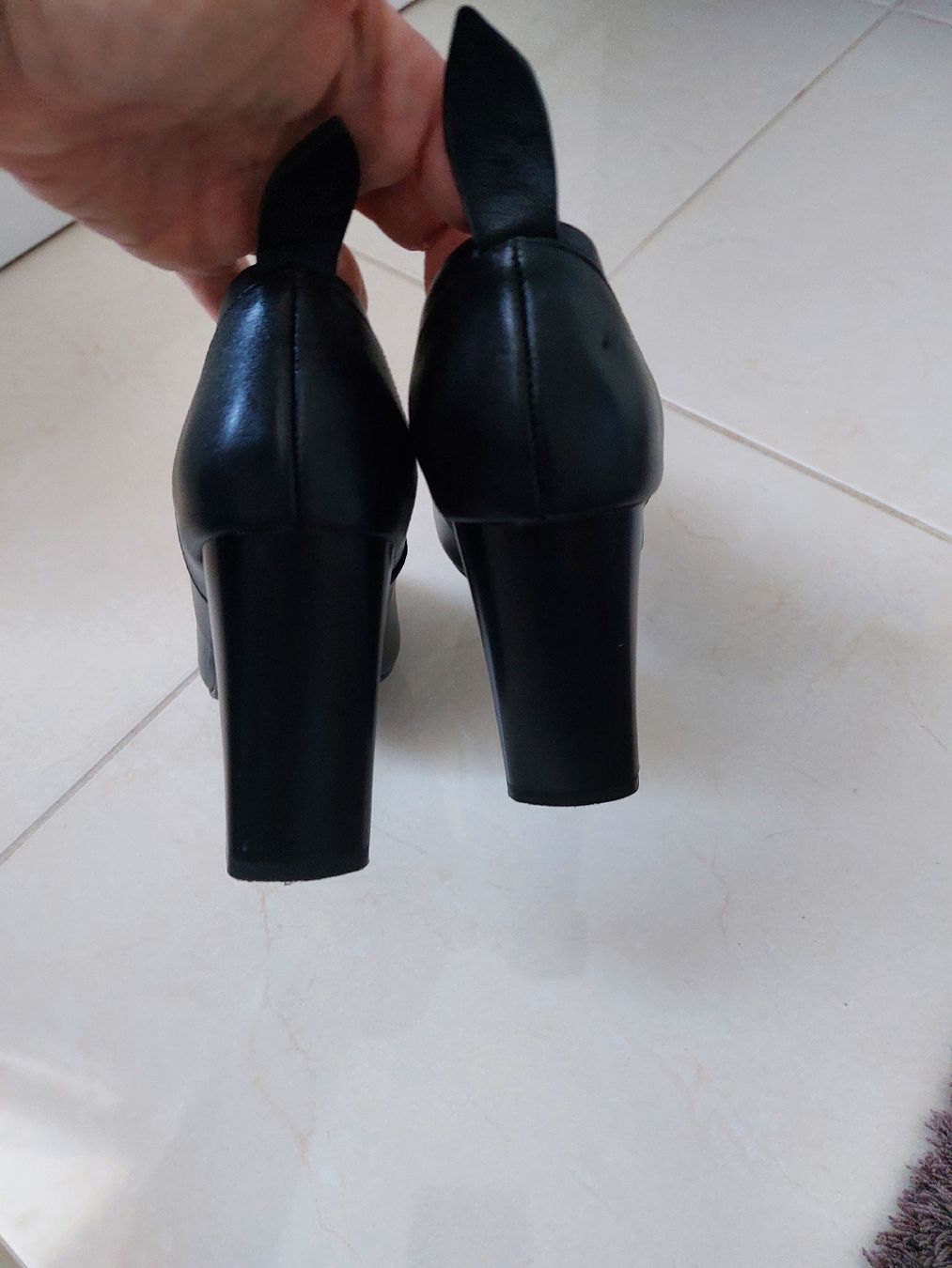 Damenschuhe: escarpin Jadyrose, noir , en cuir véritable – Neu (gemäss Beschreibung) aus Formangueires von Fabienne1974 2