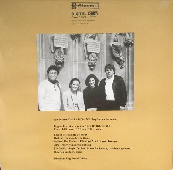 Schallplatten: Jan Dismas Zelenka – Requiem c-moll (LP) – Gebraucht aus Grüningen von azulamarillo_vinyl 1