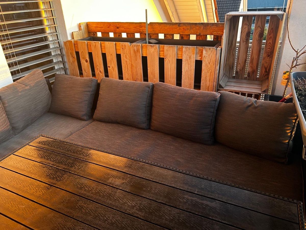 Jysk Tischset: Rattan Garten Lounge Set mit Tisch – Gebraucht aus Gossau SG von Ret094 1
