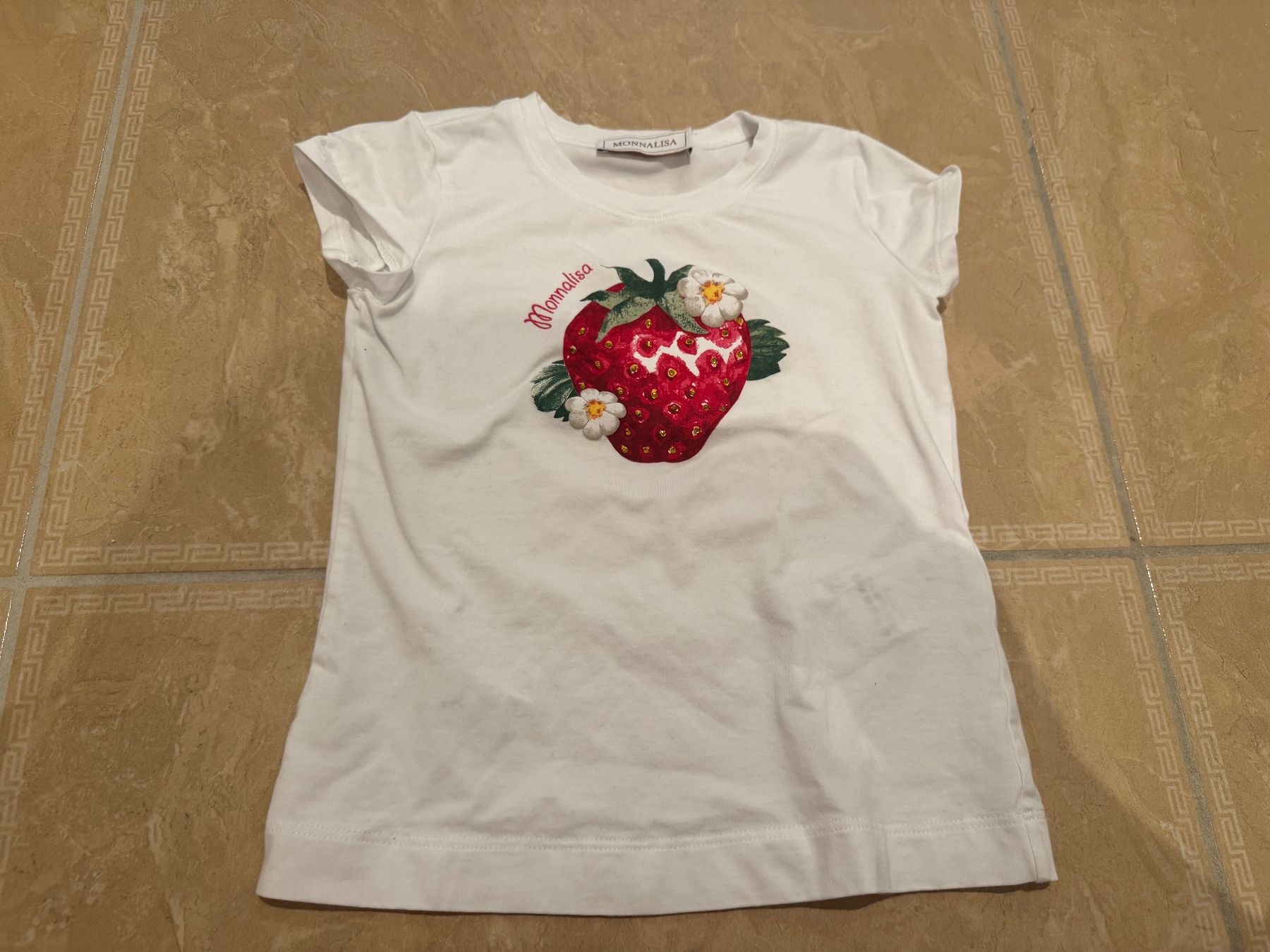 Monnalisa Blusen, T-Shirts & Tops: Monnalisa NWT Süsses Shirt, 5j 110 – Neu (gemäss Beschreibung) aus Klingnau von Markus14