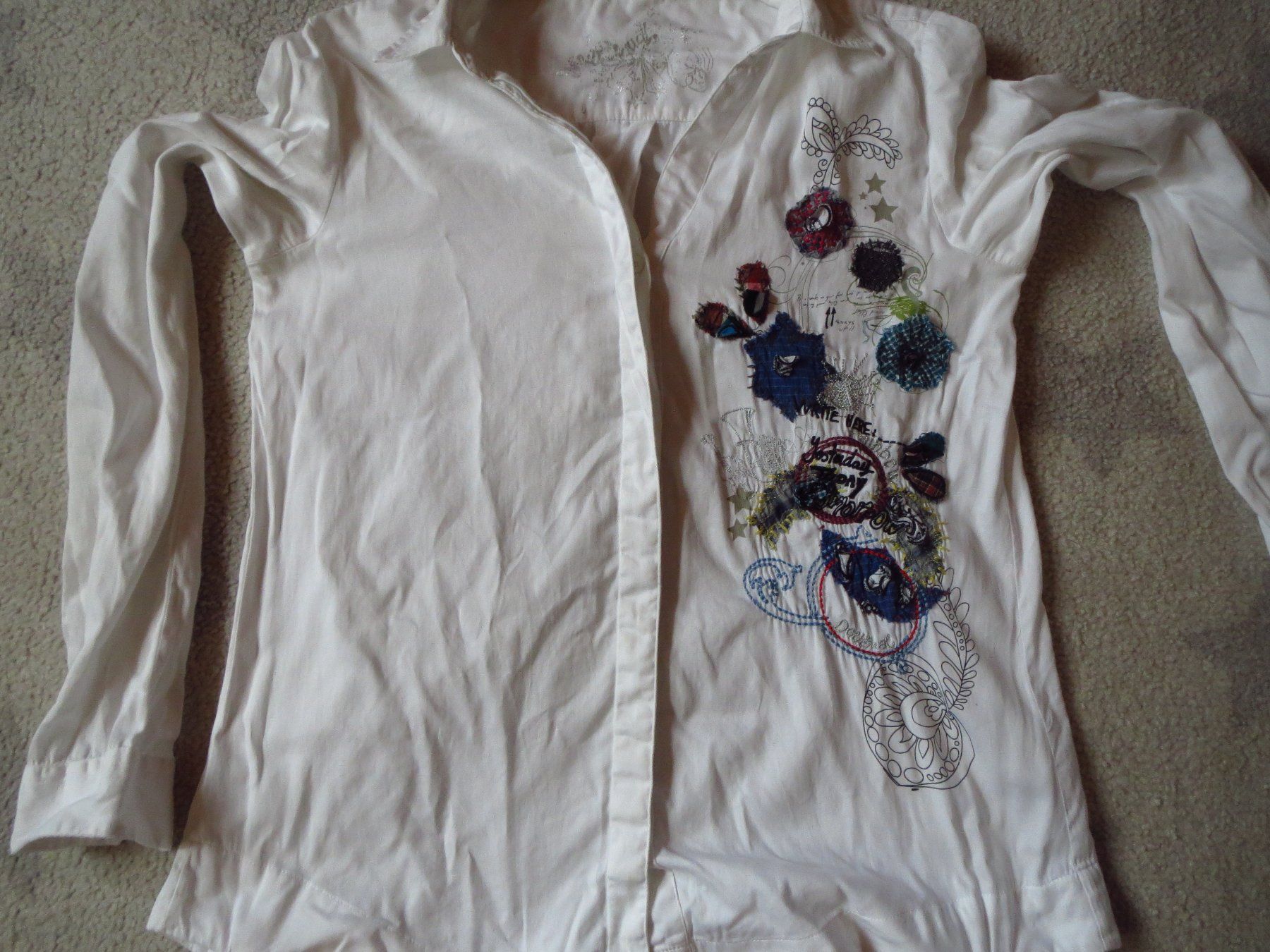 Desigual Camicette: spezielle DESIGUAL Damen Bluse Gr M – Usato da Kiental venduto da Anna8702 3
