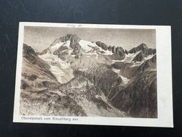 AK 1923 Oberalpstock stempel Etzlihütte    (G3956)