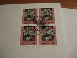 Pro Juventute 1993, FDC Satz + 4erblocks, 5 Belege