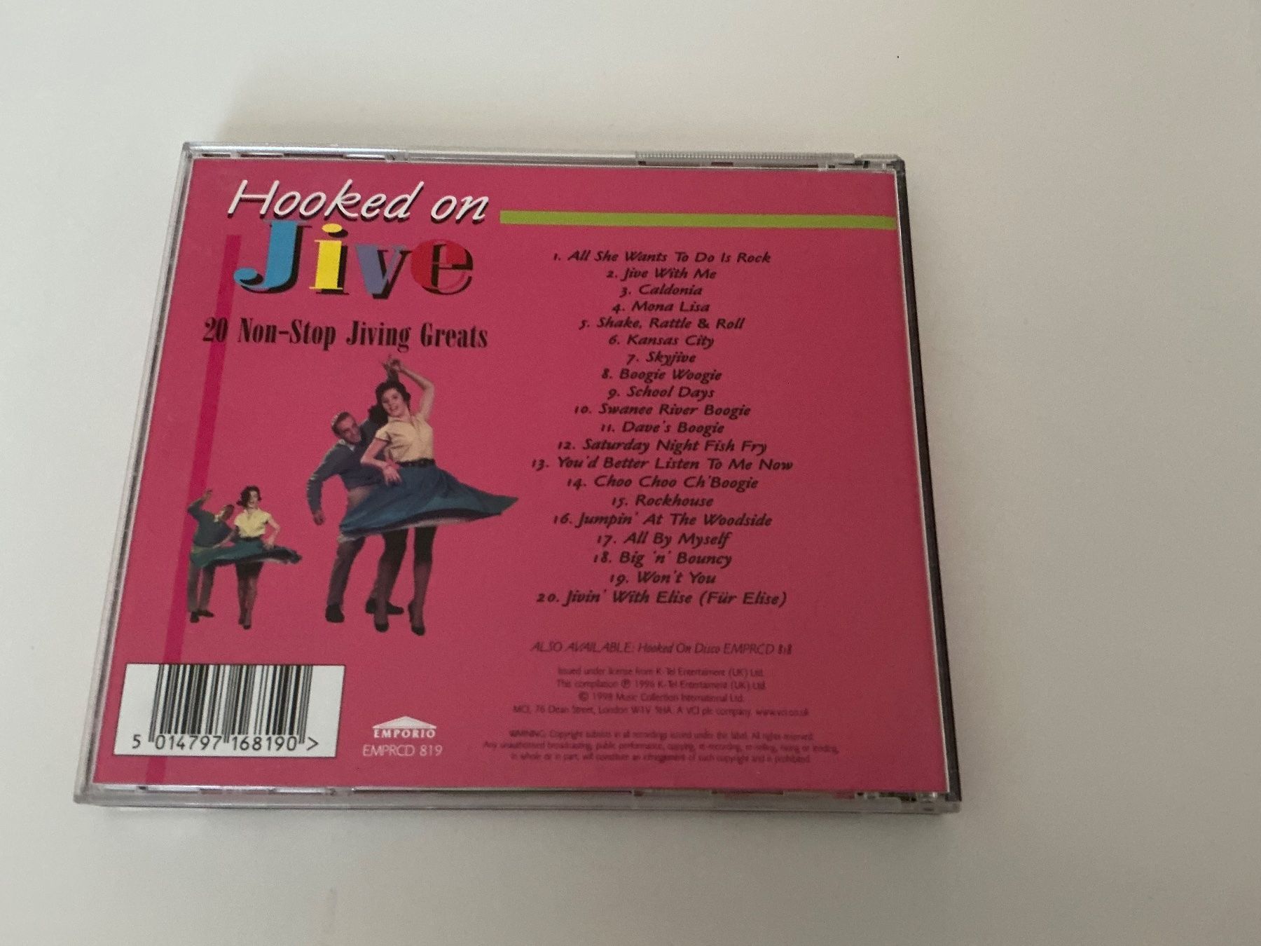 CD: Hooked on Jive / 20 Non-Stop Jiving Greats – Usato da Dübendorf venduto da Shreck 1