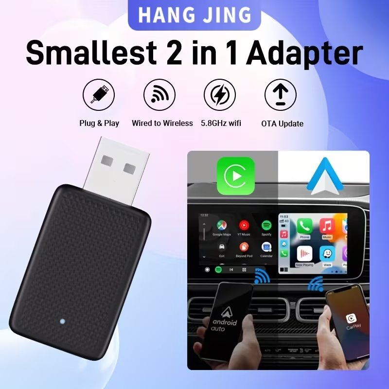 Chiavette USB: Wireless CarPlay Android Auto Adapter - Neuwertig! – Nuovo (secondo la descrizione) da Rotkreuz venduto da Quickseller-Pro 1
