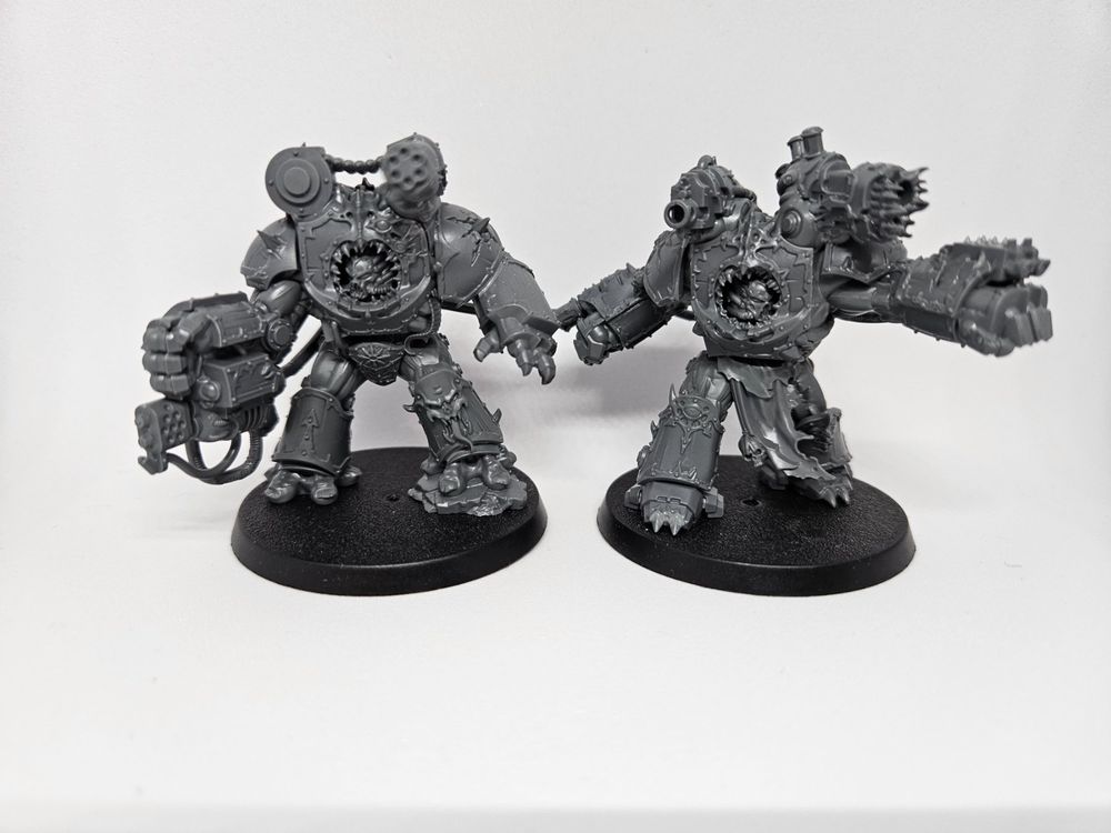 Warhammer 40k Chaos Space Marines Obliterators (Gebraucht) in Bévilard ...