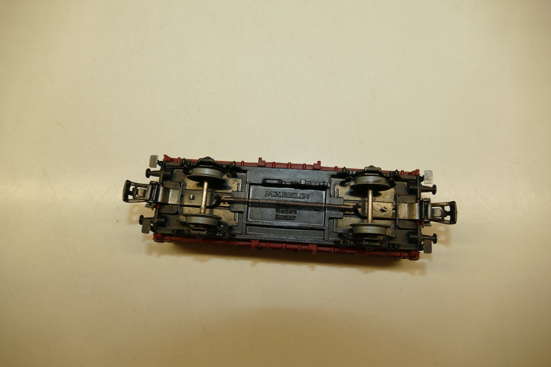 Märklin Modellini di ferrovie: Märklin H0: DB Offener Güterwagen – Usato da Niederhasli venduto da rail-duerst 5