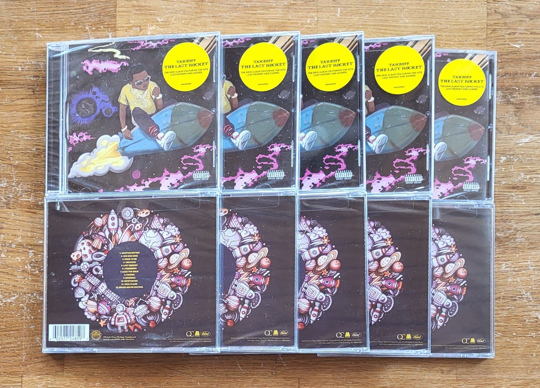 CD: Takeoff - Migos - The Last Rocket - CD - Neu - OVP – Nuovo e nell'imballaggio originale da St. Niklausen LU venduto da -BlueLake- 2