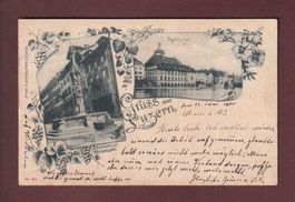 Gruss aus LUZERN - 1900