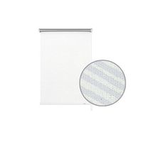 Gardinia® Seitenzug-Rollo, Energiesparend, 495 Streifen Weiß