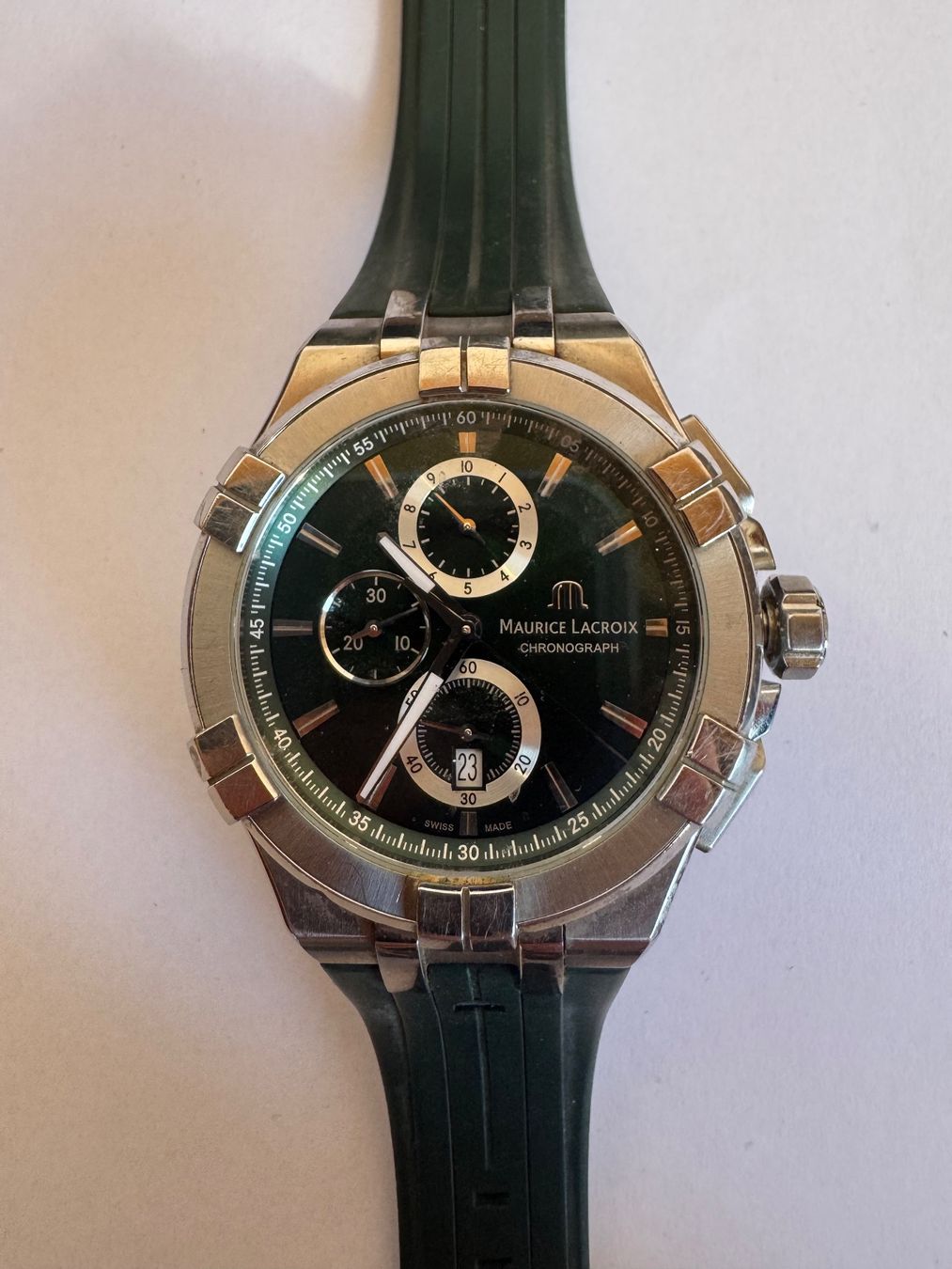 Maurice Lacroix Orologi: Maurice Lacroix Aikon Chronographe – Usato da Erde venduto da CBarts