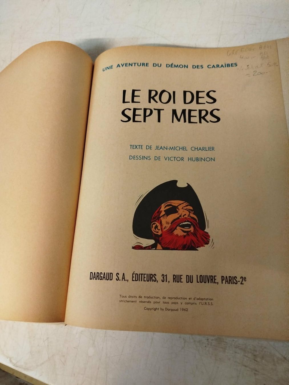 Fumetti: BD Le Roi Des Sept Mers – Usato da La Chaux-de-Fonds venduto da Emmaus2300CDF 6