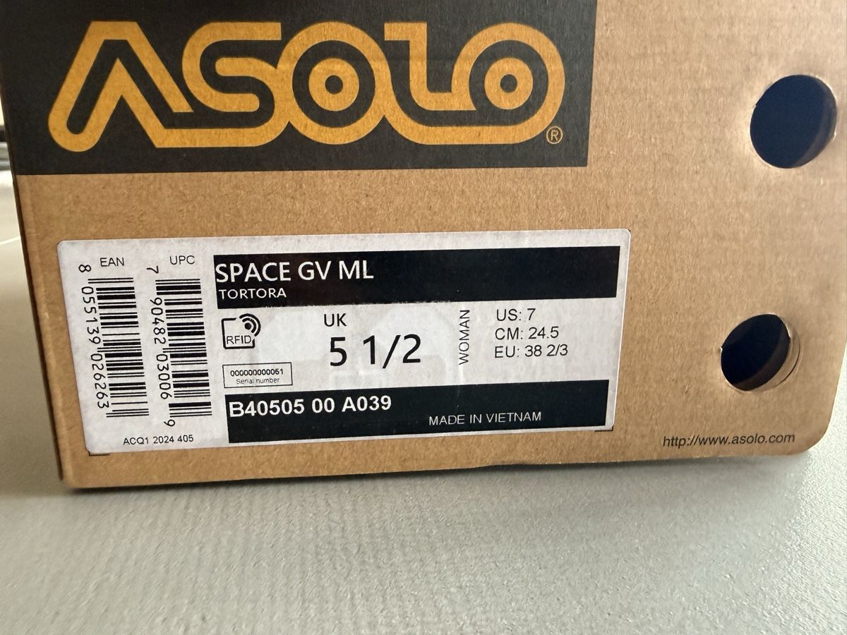 Scarpe da donna: Chaussure de randonnée basse ASOLO SPACE GV ML – Nuovo e nell'imballaggio originale da epalinges venduto da Misterazz 3