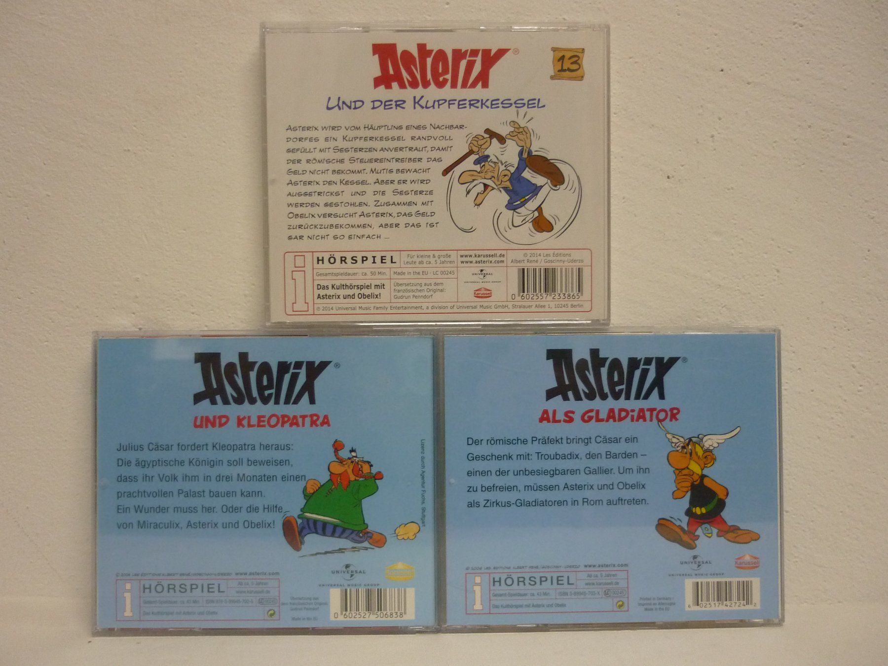 CD: 3 CDs aus der Reihe Asterix – Usato da Maienfeld venduto da John13 1