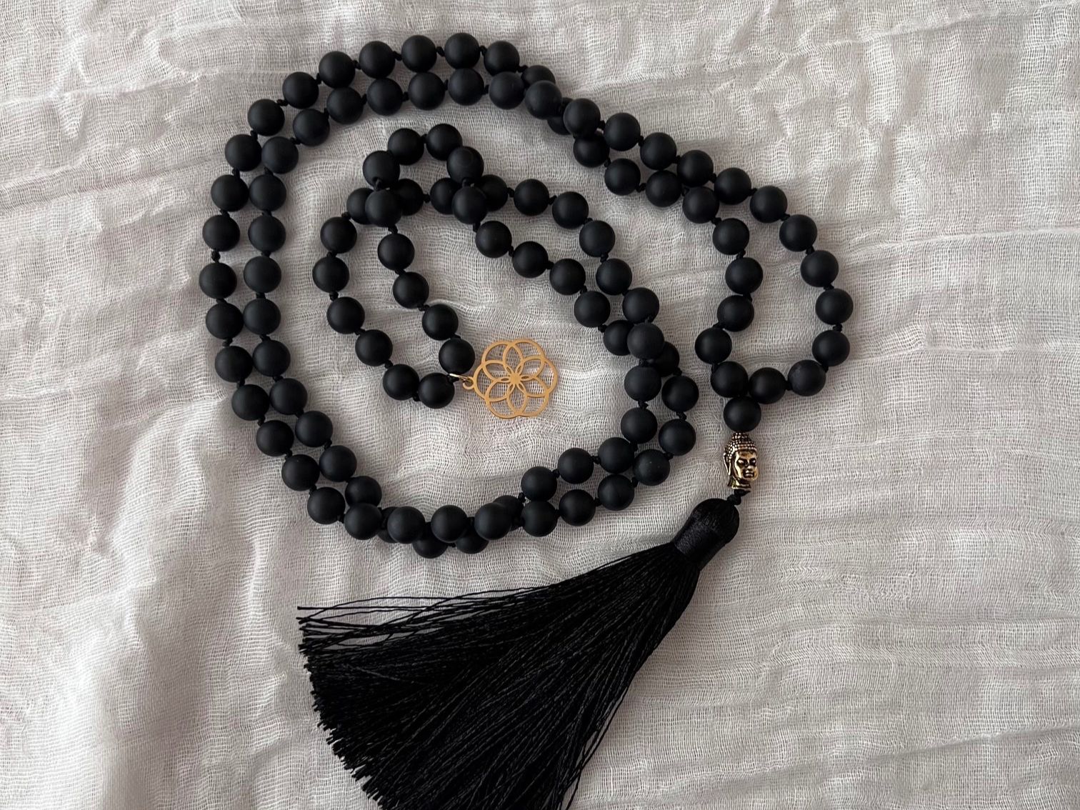 Colliers: Mala en agate noire – Neuf avec emballage d'origine à Pully par sunaddict