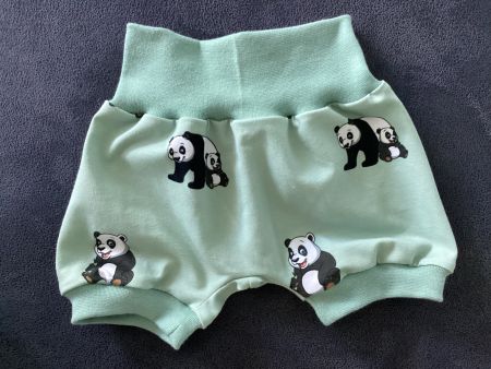 NEUE Kurze Pumphose (Pandas) 56/62
