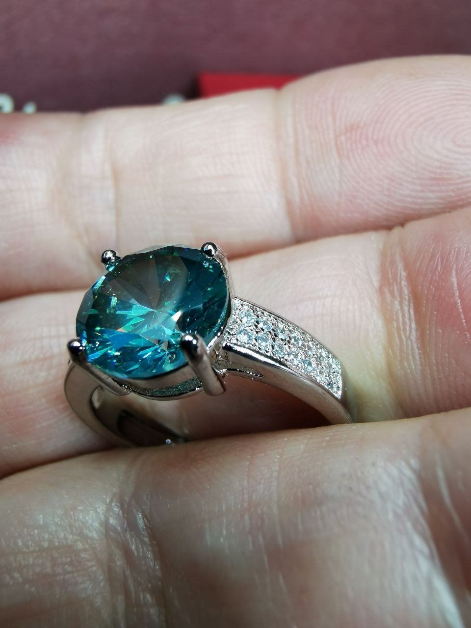 Anelli: Bague avec zircons – Nuovo e nell'imballaggio originale da Reconvilier venduto da Tsma67 6