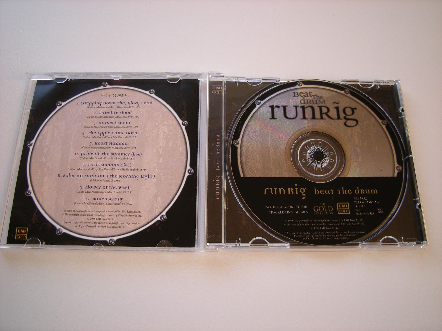 CD: RUNRIG - Beat the Drum – Usato da Basel venduto da Ceebee62 2