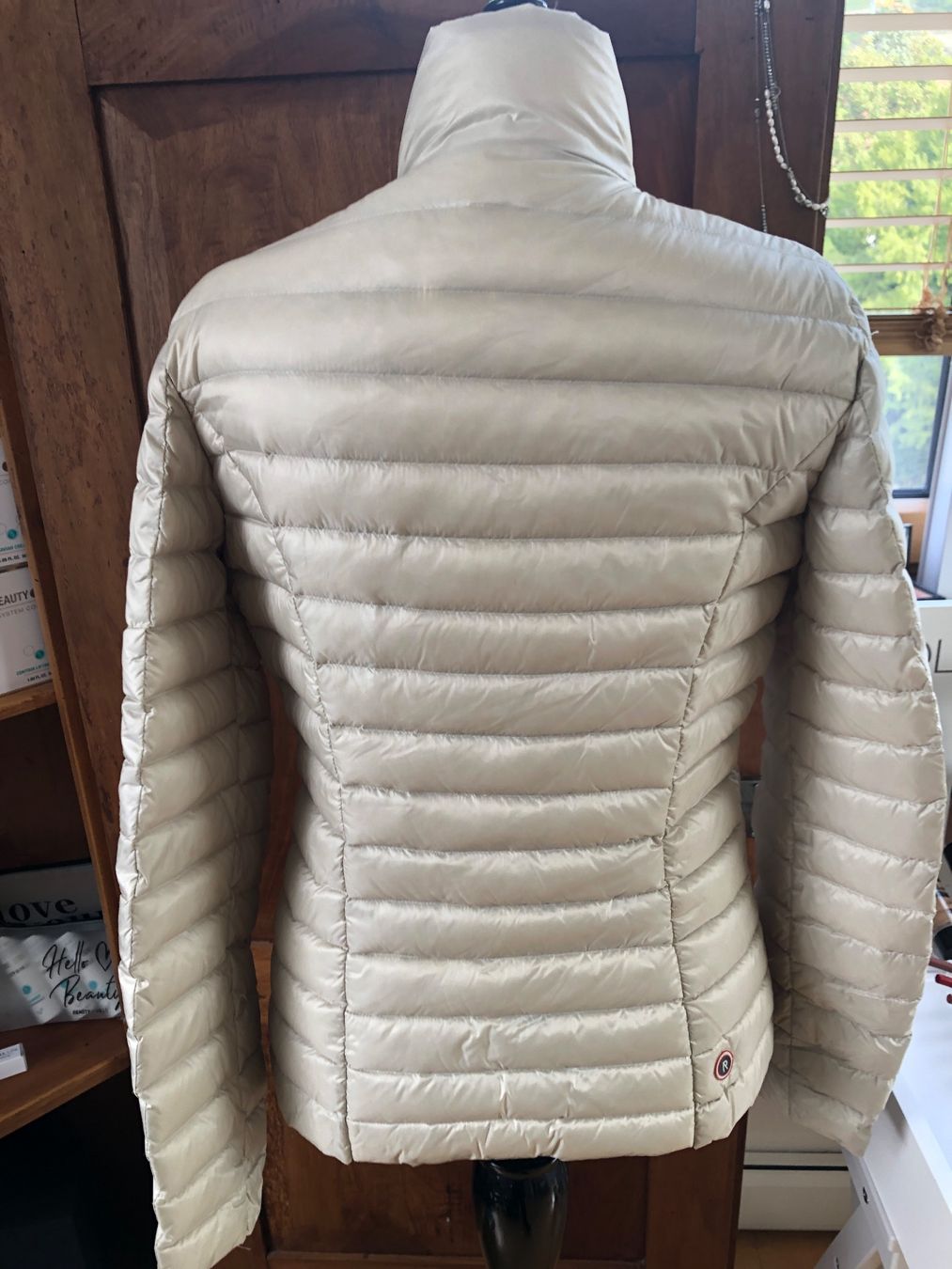 Jacken: Damen Steppjacke beige leicht – Neu (gemäss Beschreibung) aus Arlesheim von leyRum4.5 4