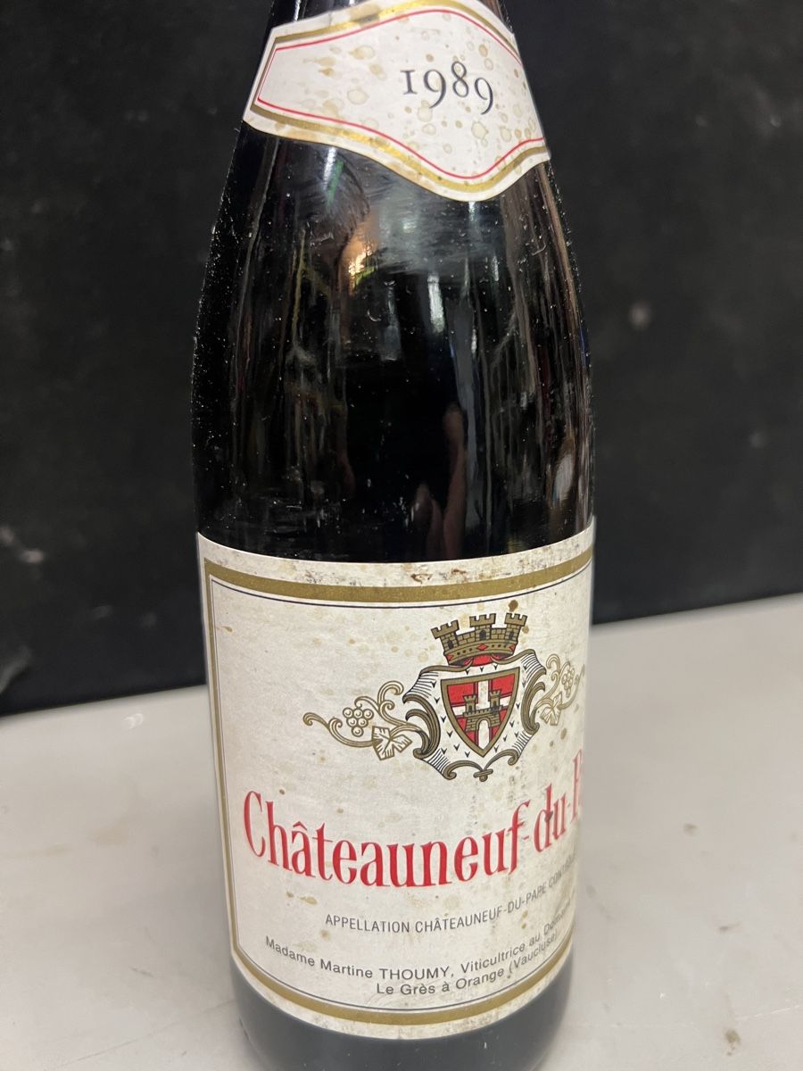 Vino: CHÂTEANEUF-DU-PAPE 1989 – Nuovo (secondo la descrizione) da Genève venduto da Leboucheoreilles 1