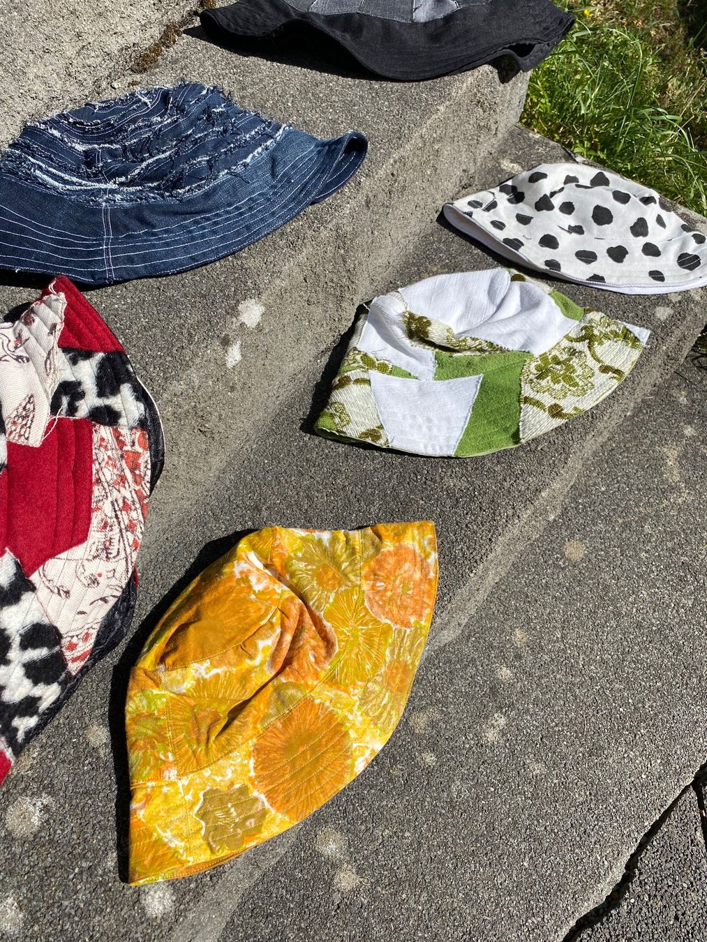 Hüte, Mützen & Caps: Bucket Hat, Patchwork, Sommer Hut, neu, ungetragen! – Neu und originalverpackt aus lommis von inf_thv8 6