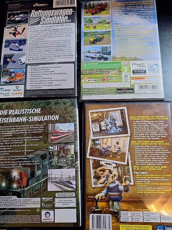 Spiele: 4 Pc Games Simulator  – Gebraucht aus Volketswil von sch_zly6 1