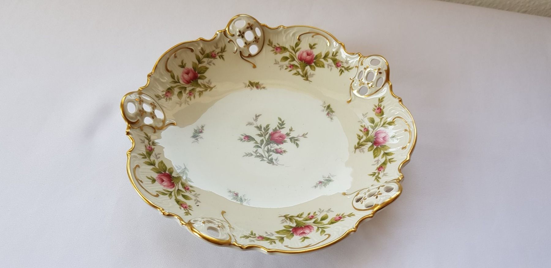 Ciotole: Rosenthal - Schale "Moosrose" 19 cm TOP – Usato da Dällikon venduto da Toyfan 2