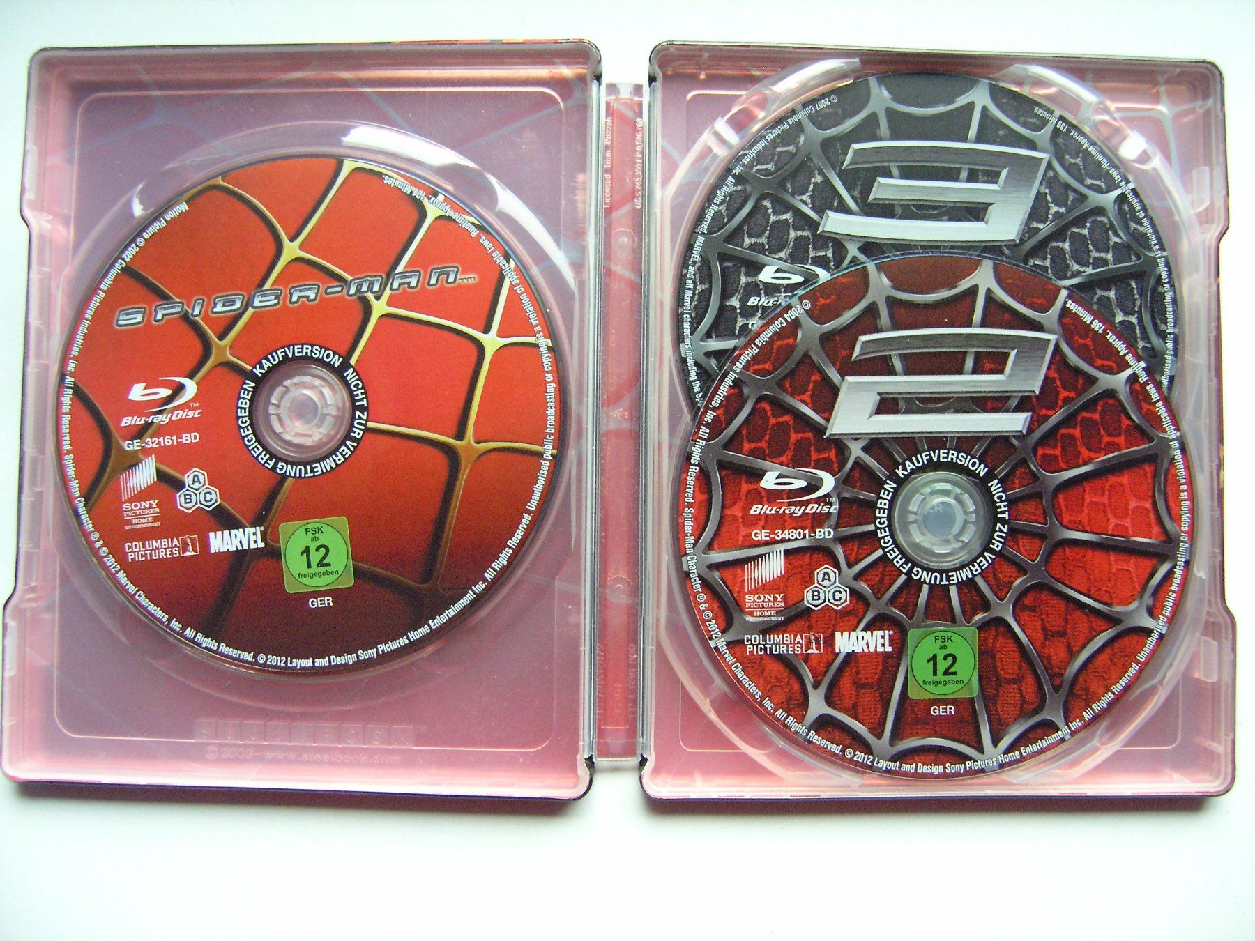 Tous les DVDs: SPIDER-MAN complete COLLECTION Bluray – Neuf (Voir description) à Zuzwil SG par vette13 7
