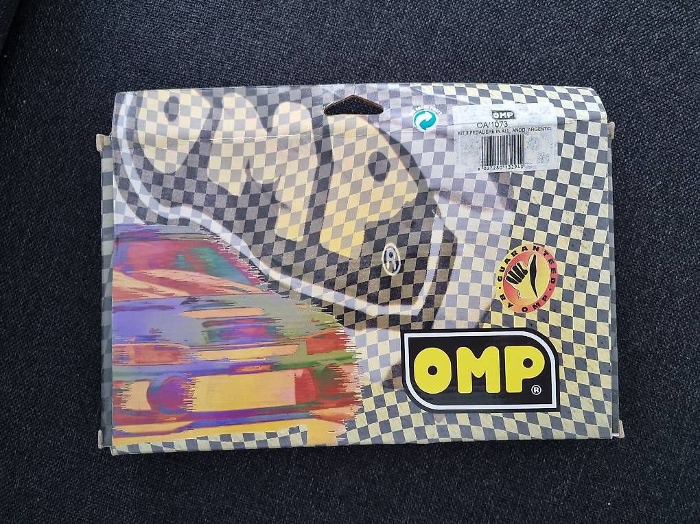 OMP Tutti pezzi di ricambio auto: OMP Alu-Pedalset – Nuovo e nell'imballaggio originale da Neunkirch venduto da shrooms 1