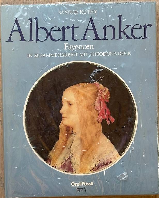 Teller: Albert Anker - Fayencen – Gebraucht aus Adliswil von Heimite