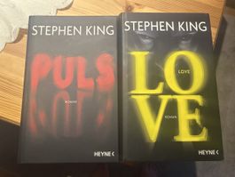 Stephen King 2 Romane Puls und Love gebunden neuwertig