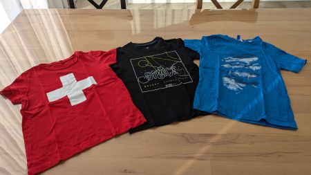 T-Shirt Set für Jungs - 6-8 Jahre / 122/128