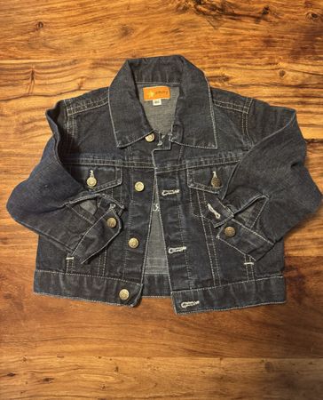 Jeansjacke dunkelblau Grösse 86 